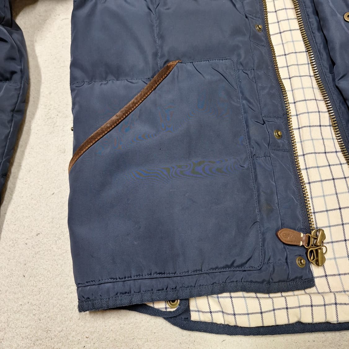 폴로랄프로렌  구스퀼팅패딩S 상품이미지8