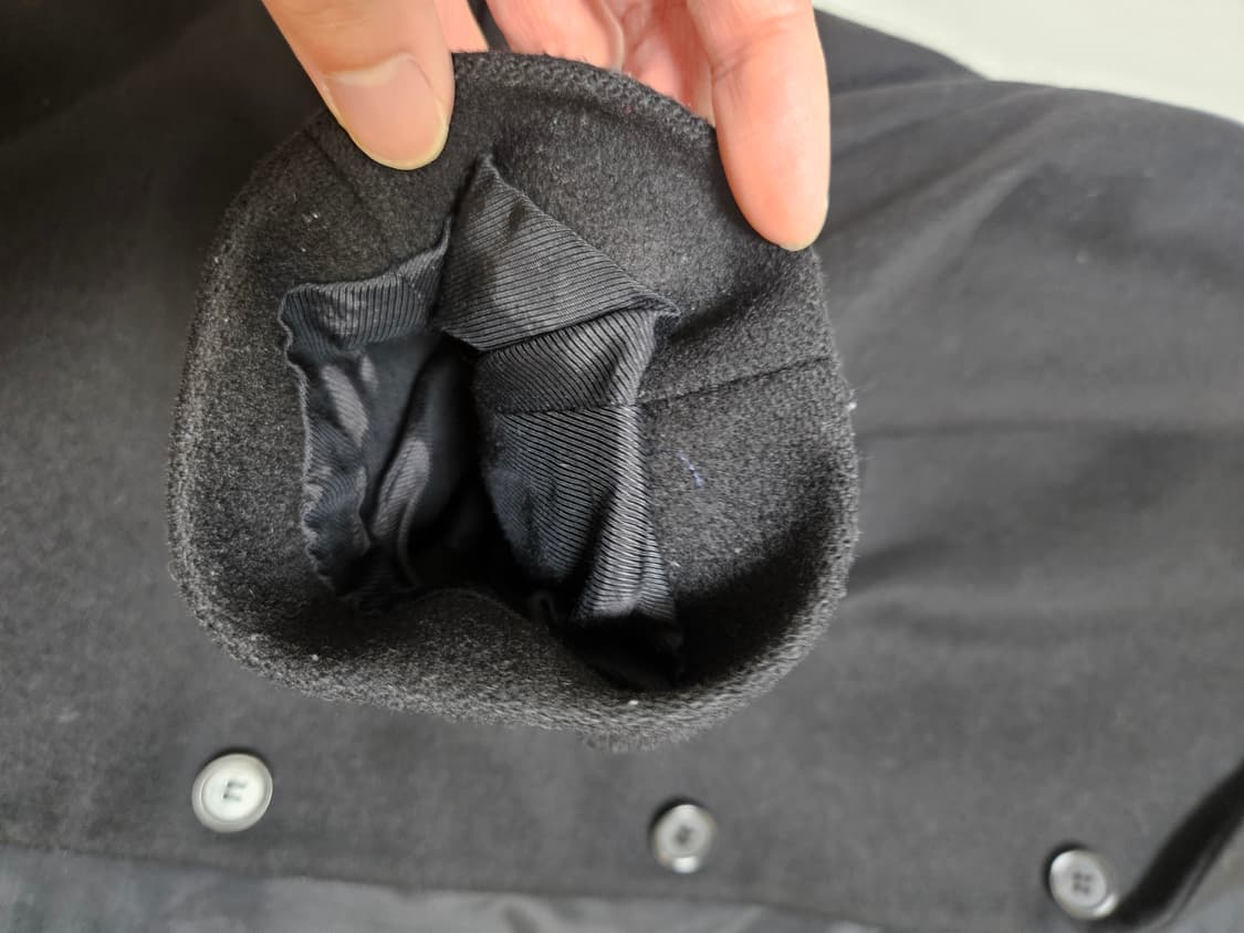 [M] 마르니 블랙 울 코트 상품이미지3