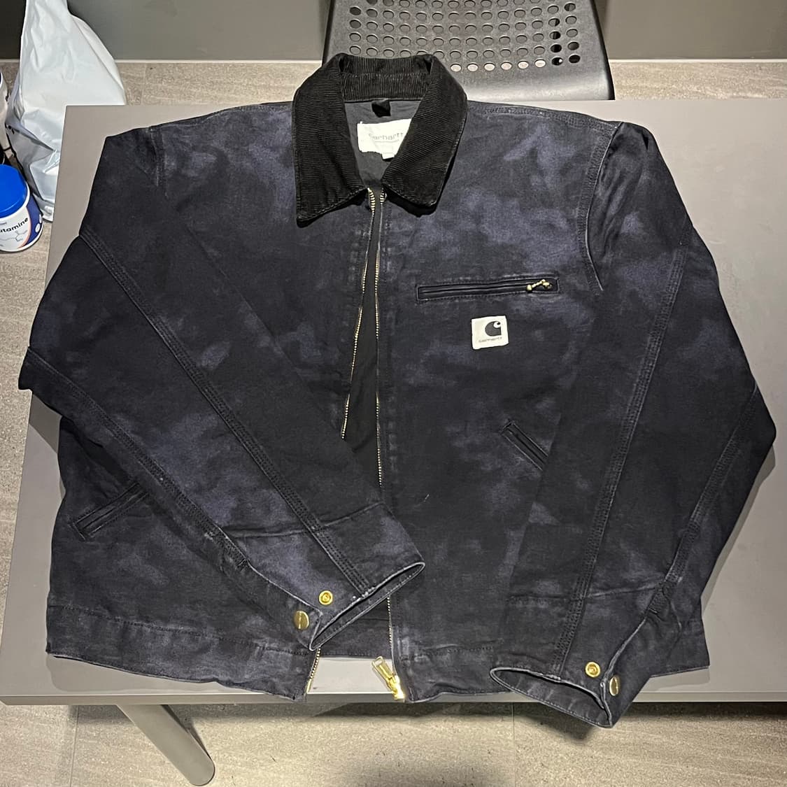 칼하트윕 W OG 디트로이드 자켓 남색 S 팔아용 상품이미지3