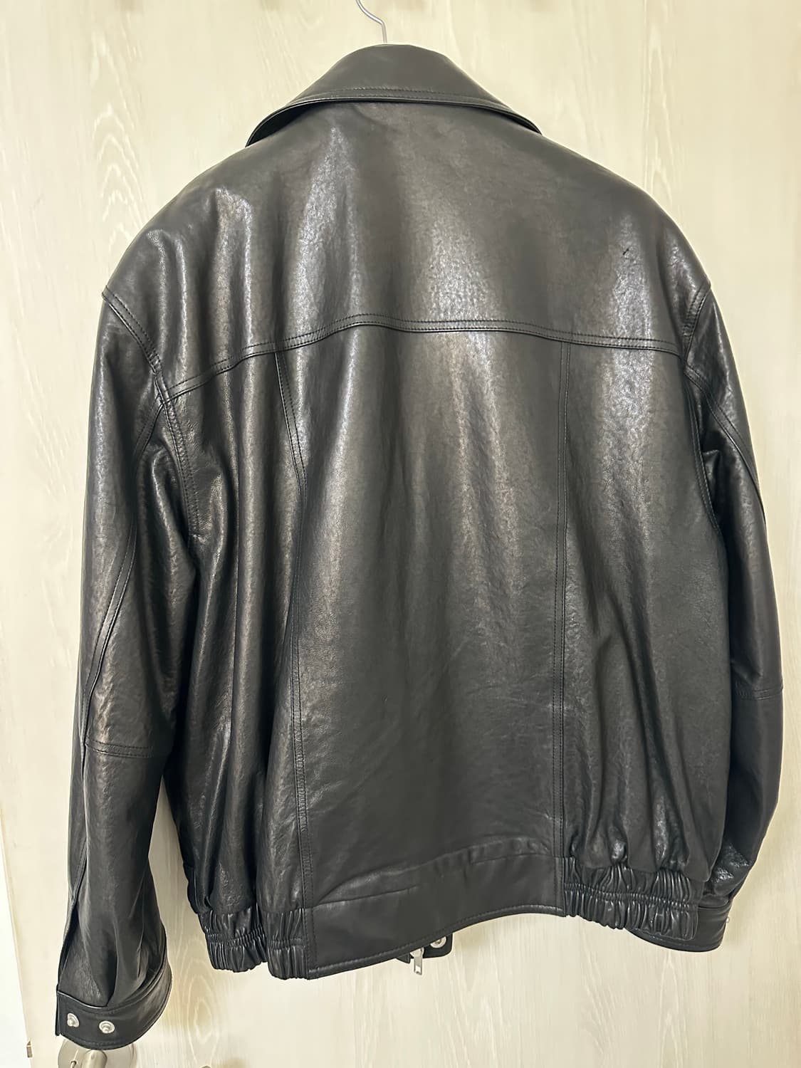 던스킨 램스킨 블루종 블랙 L사이즈 판매합니다. 상품이미지6