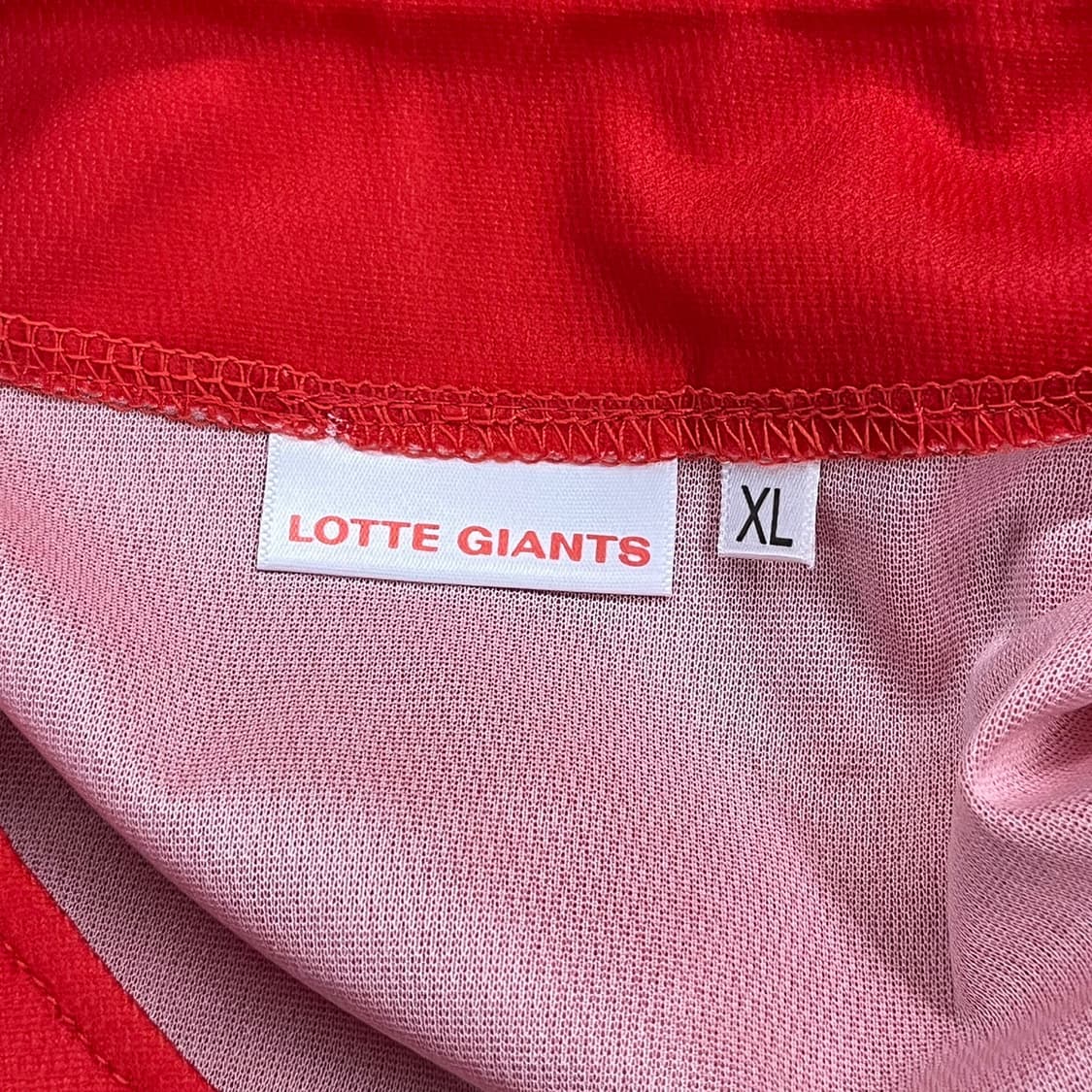 [XL] 부산 롯데 자이언츠 야구 유니폼 레드 b17 상품이미지4