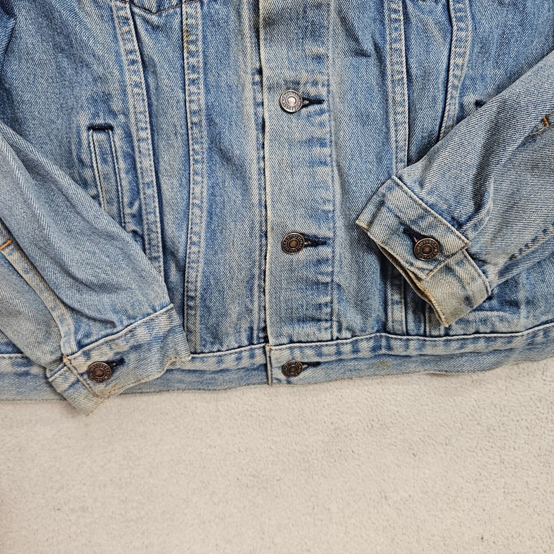 90s 리바이스 데님 자켓 70506-0217 상품이미지6