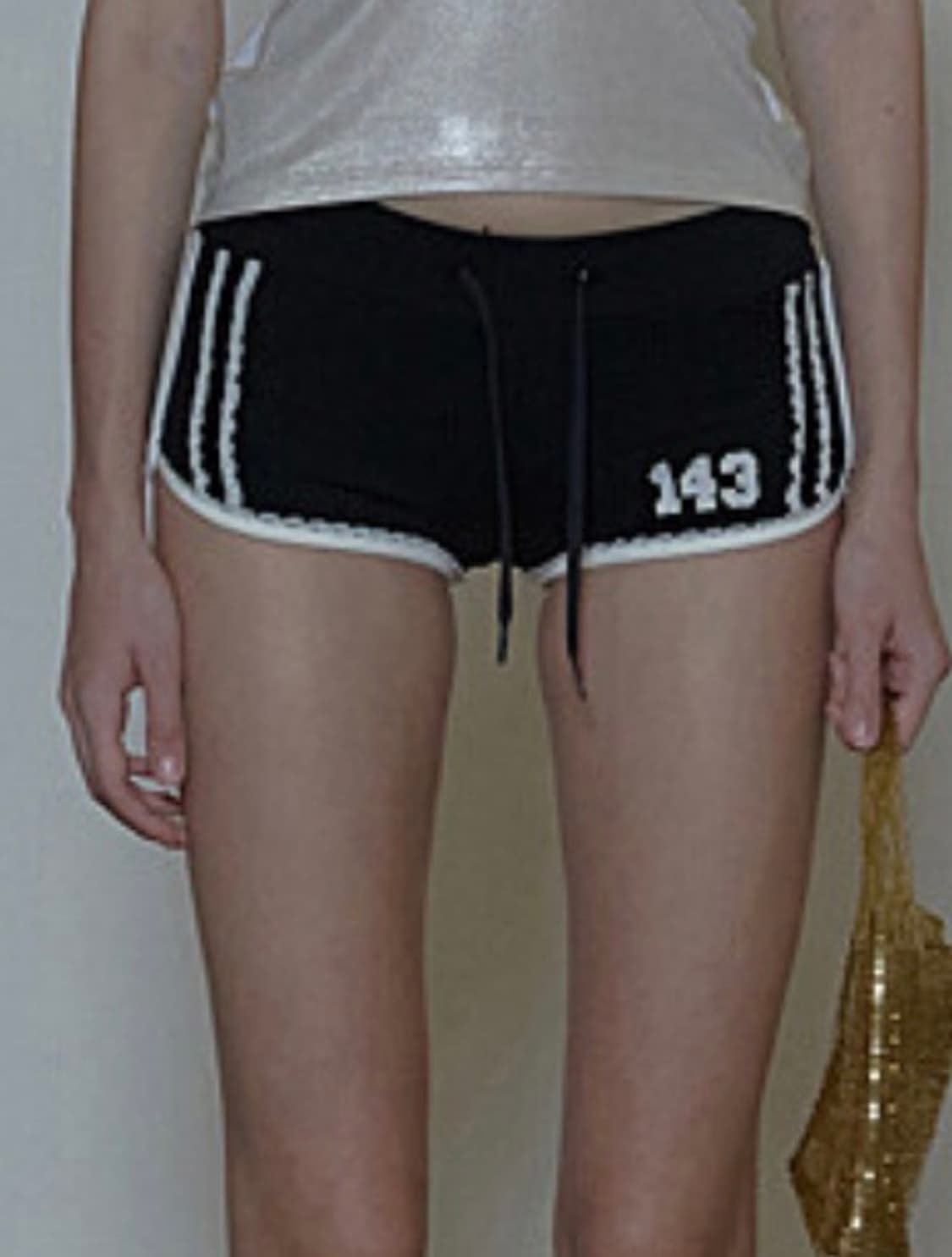 스컬프터 Micro Dolphin Shorts Black  상품이미지1