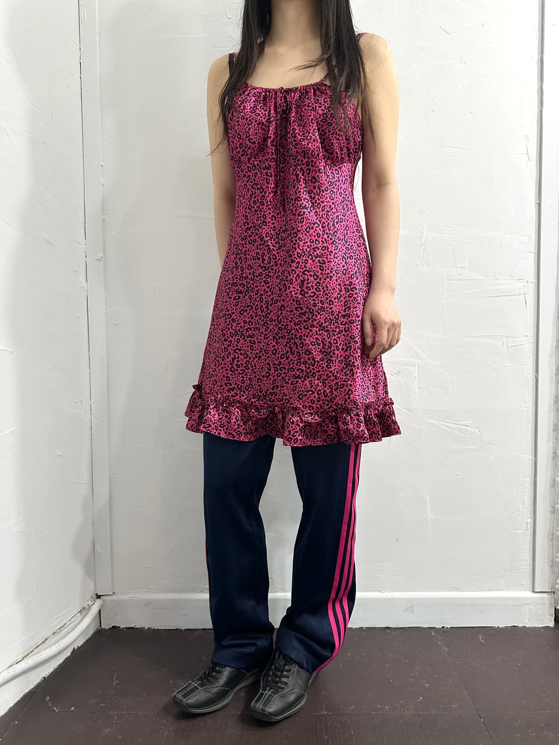 adidas pink line pants 상품이미지2