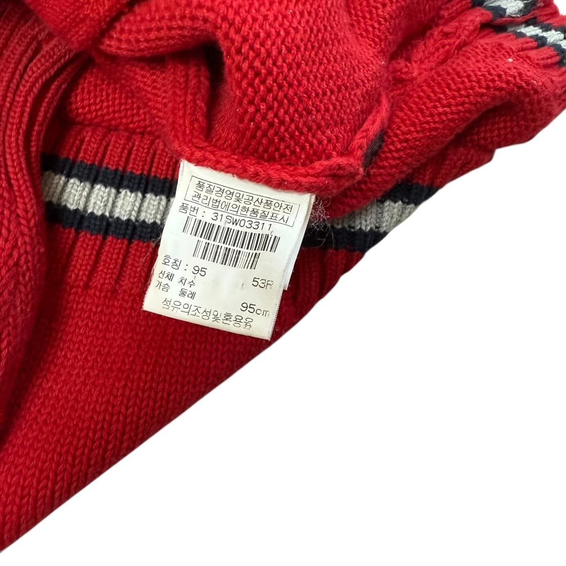 MLB 택사스 레인저스 니트 집업 상품이미지2