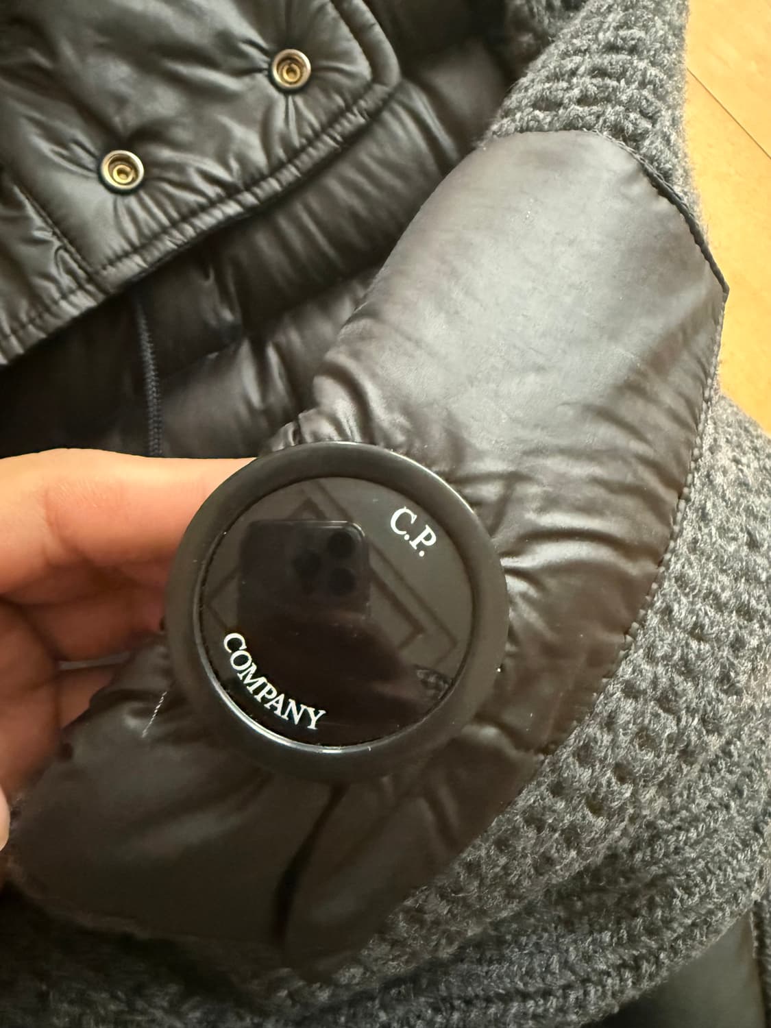 cp컴퍼니 니트패딩 상품이미지3