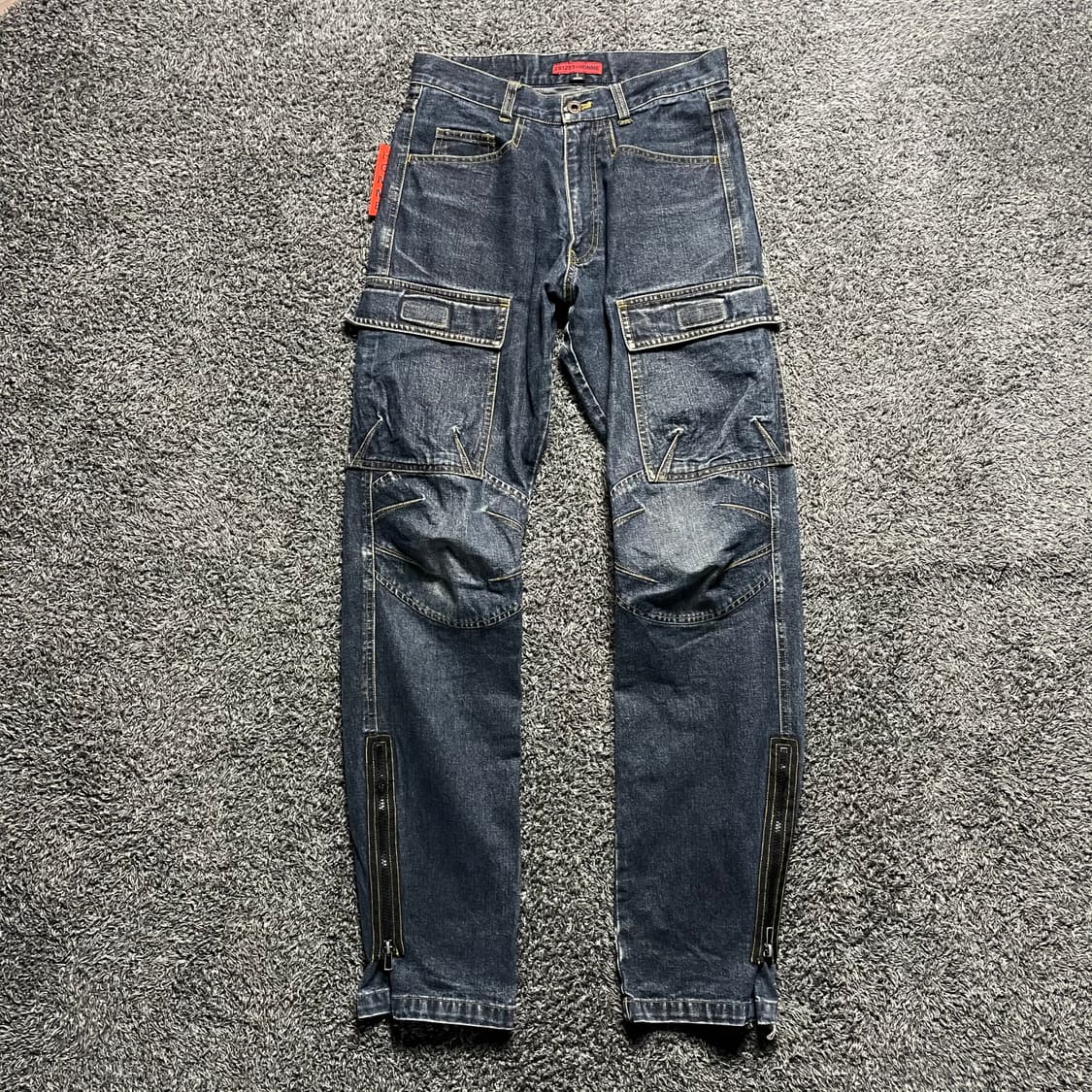 291295=homme 3D knee 데님 상품이미지1