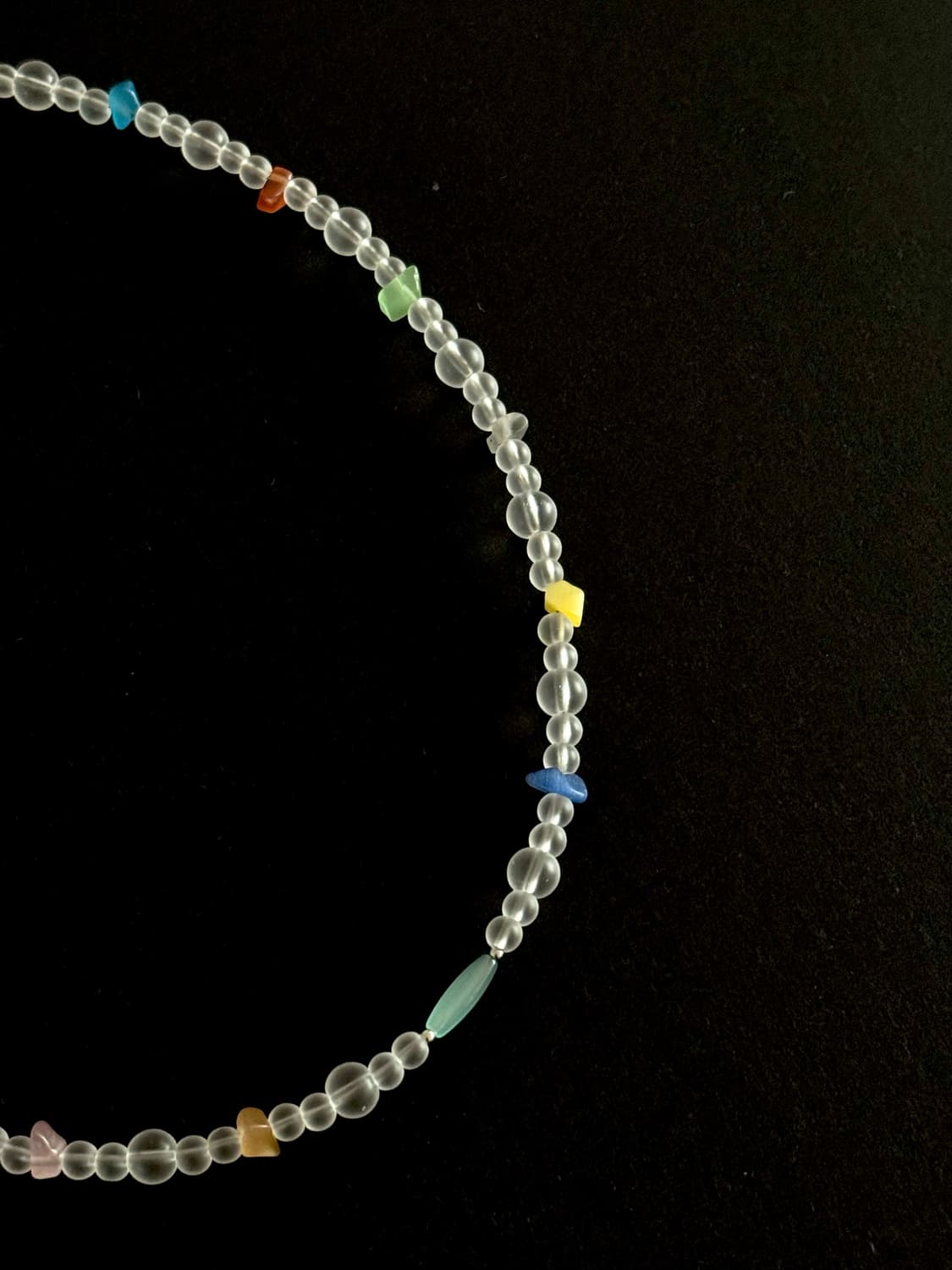 캣츠아이 백수정 원석 목걸이 상품이미지6