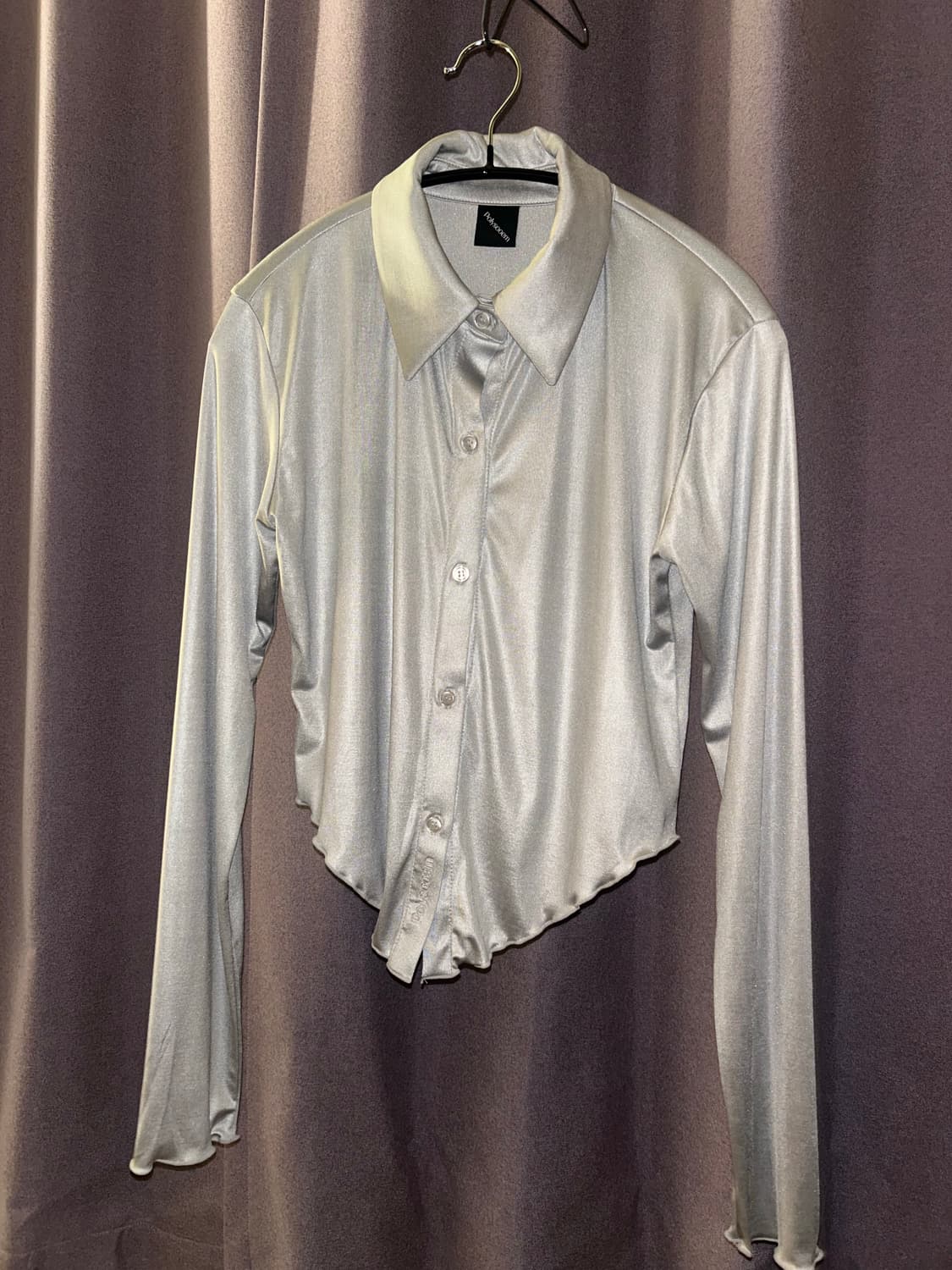 폴리수엠 실버 져지 셔츠 상품이미지1