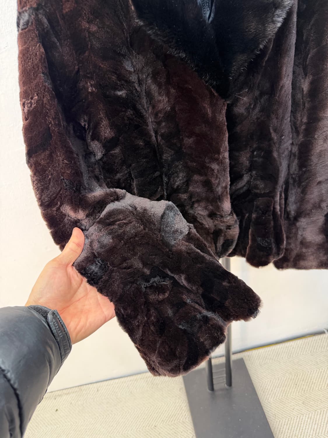 정품) HIVERREINE 이벨렌 밍크 여성 모피코트 66 상품이미지4