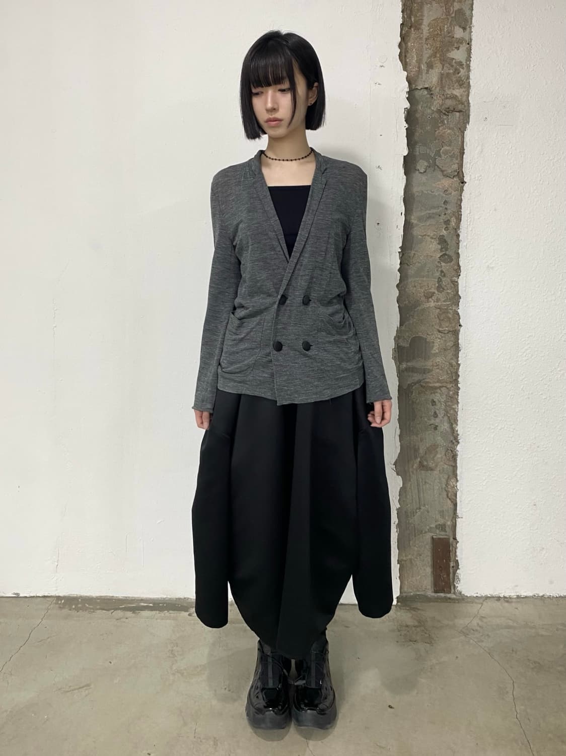 사카이 더블 버튼 가디건 상품이미지3