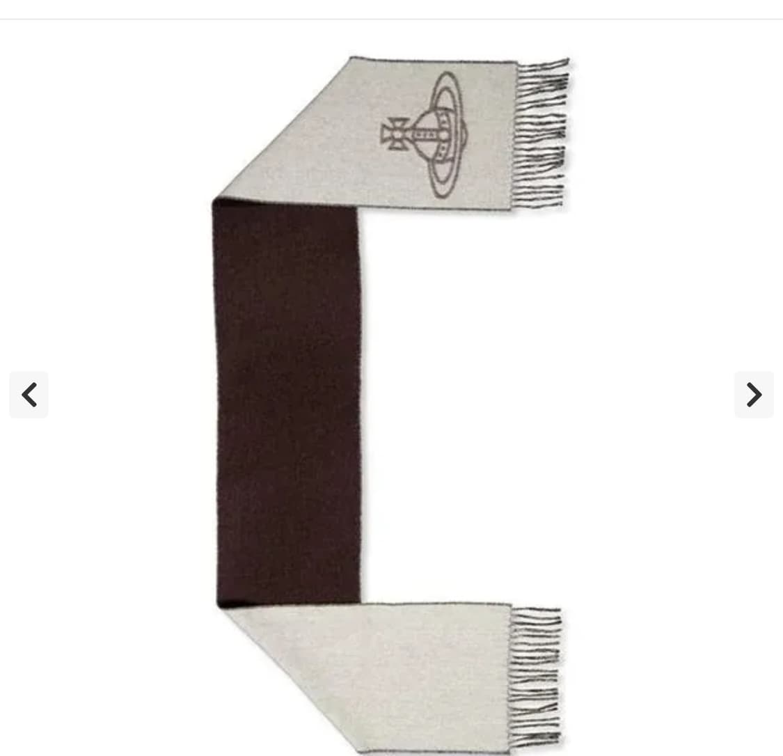 비비안웨스트우드 양면 ORB 로고 머플러 상품이미지2