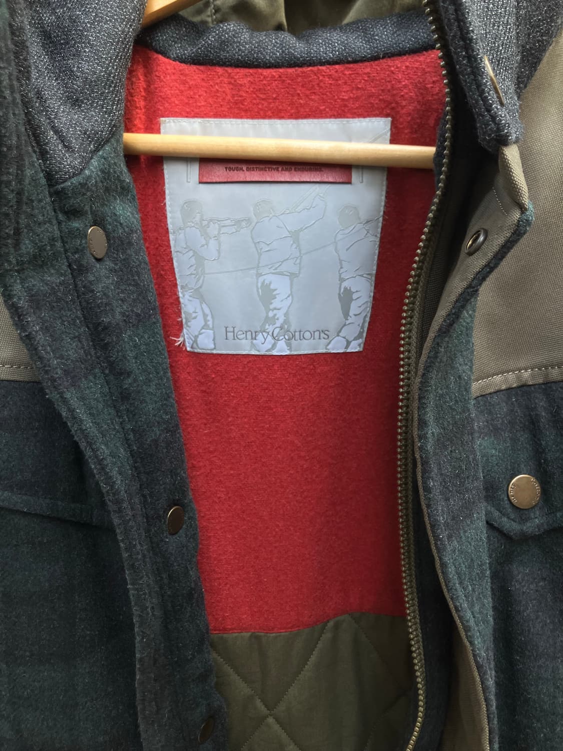 헨리코튼 울 코트 자켓 100 상품이미지5