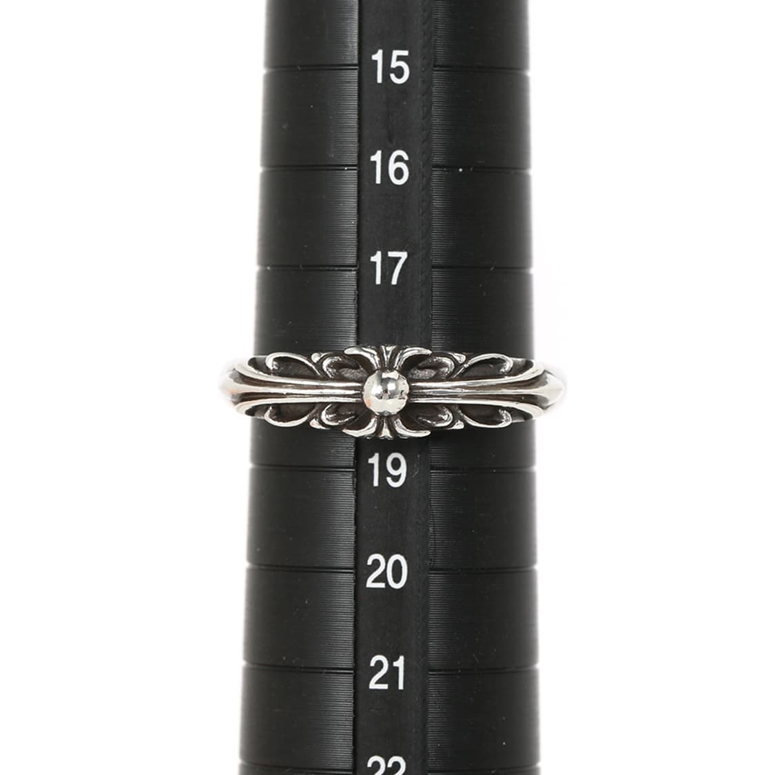 크롬하츠 베이비 플로랄 링 커프링 실버반지 보증서 19호 상품이미지10