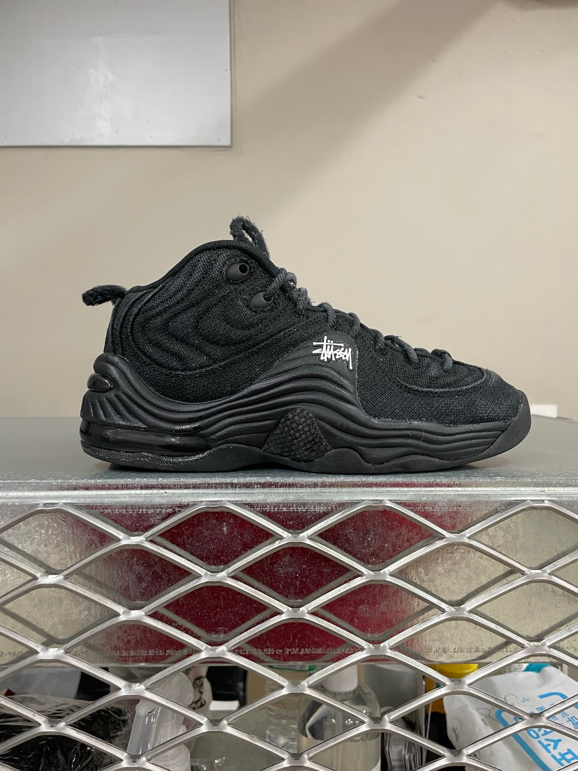 나이키 X 스투시 에어 페니 2 블랙 235 상품이미지4