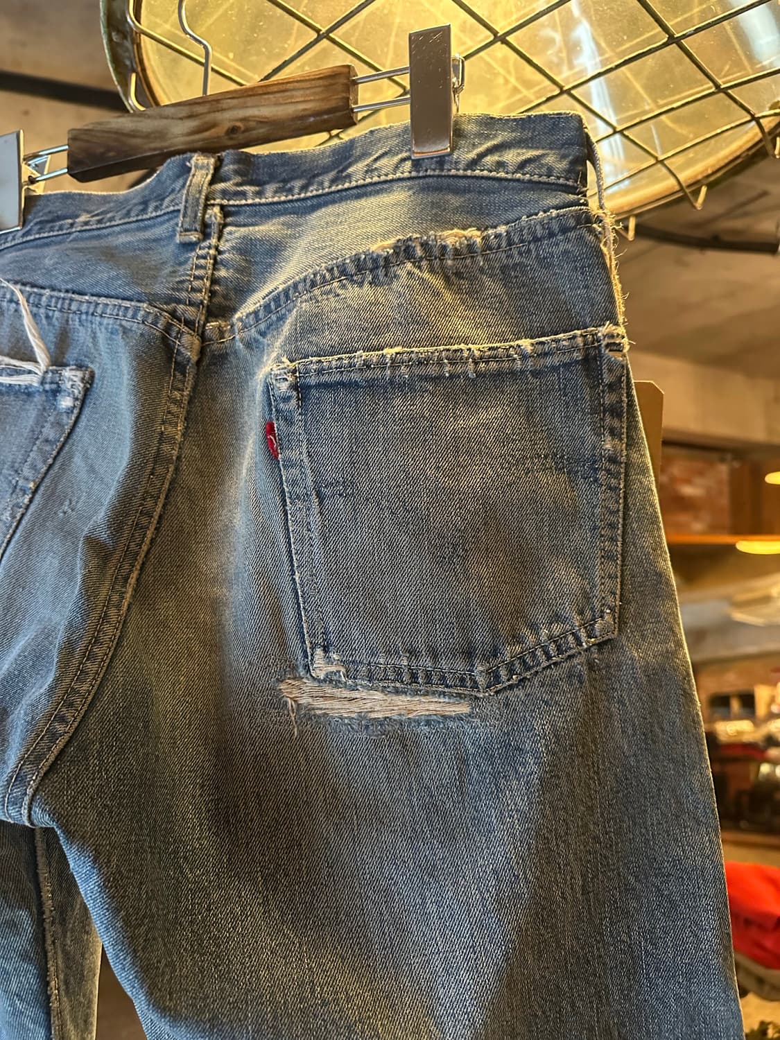 50s USA LEVIS 501XX SELVEDGE DENIM PANTS 상품이미지5