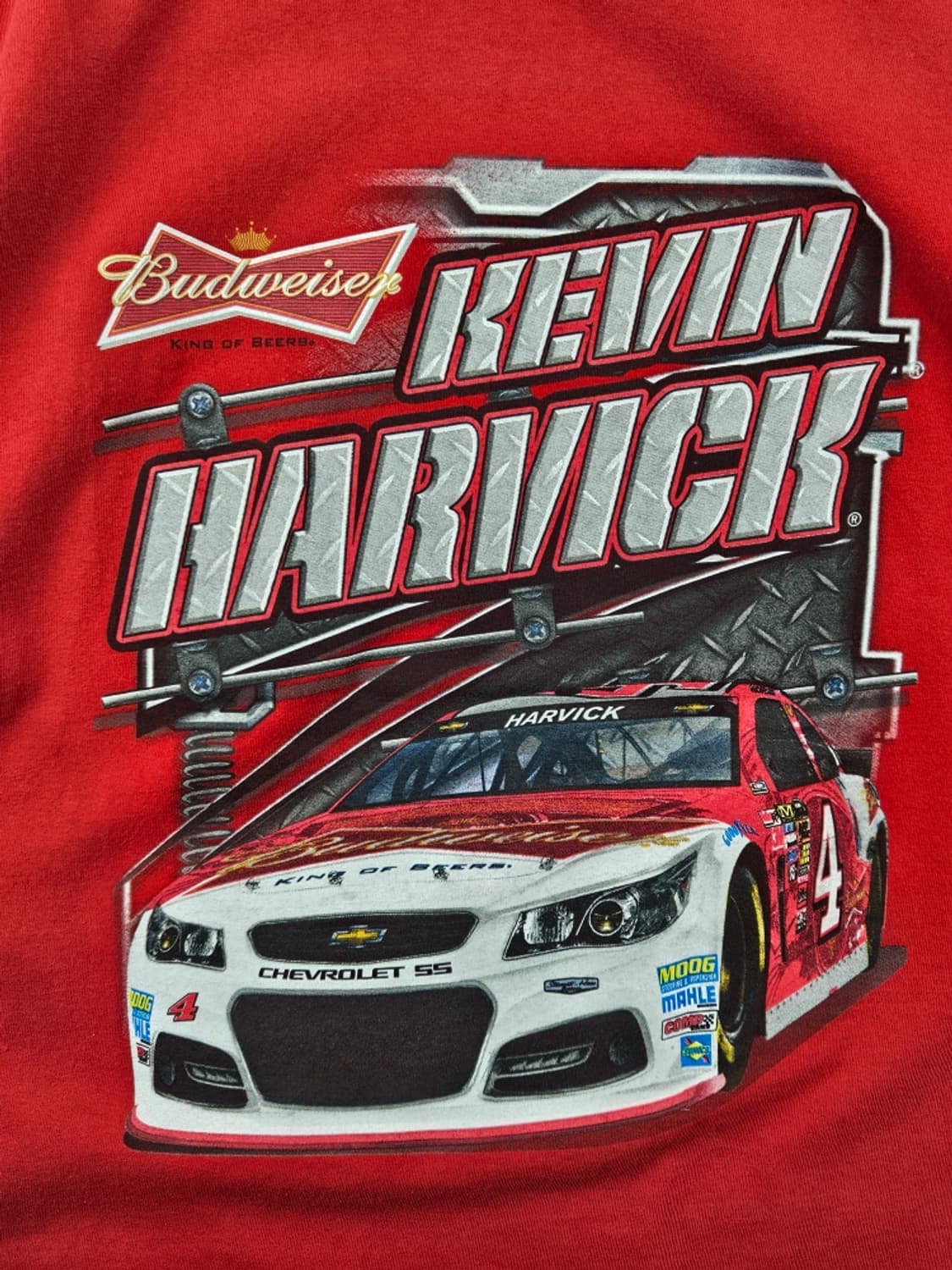 나스카 버드와이저 케빈 하빅 반팔 티셔츠 ( XL ) / 11898 상품이미지5