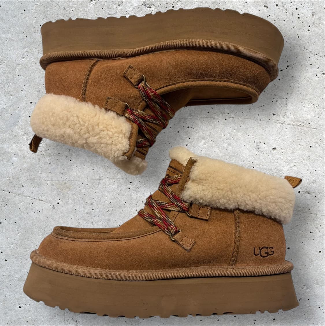 [240] 어그 펑카라 캐빈 커프 체스트넛 브라운 부츠 상품이미지3