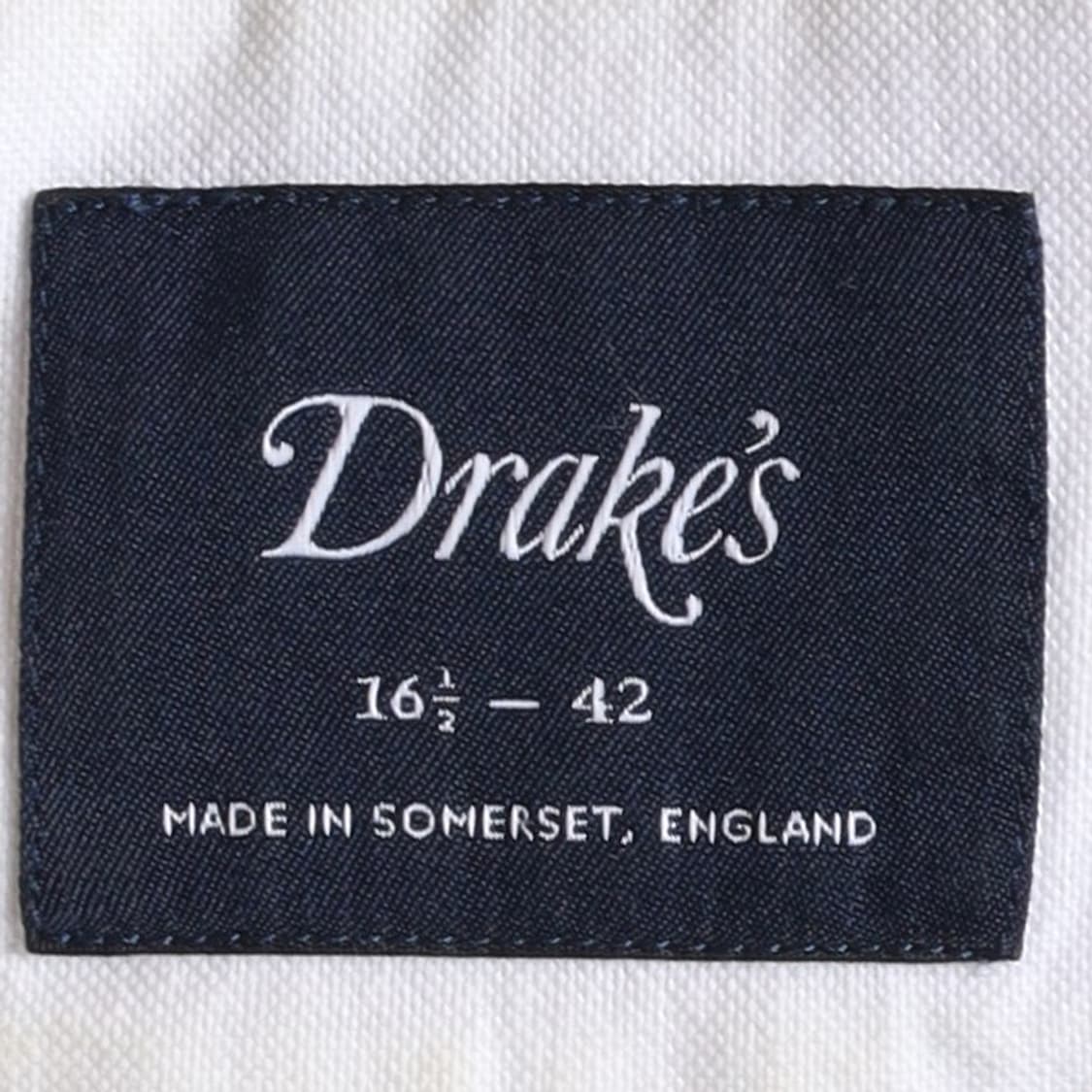 드레익스 Drake's Cotton Shirt 
 상품이미지7