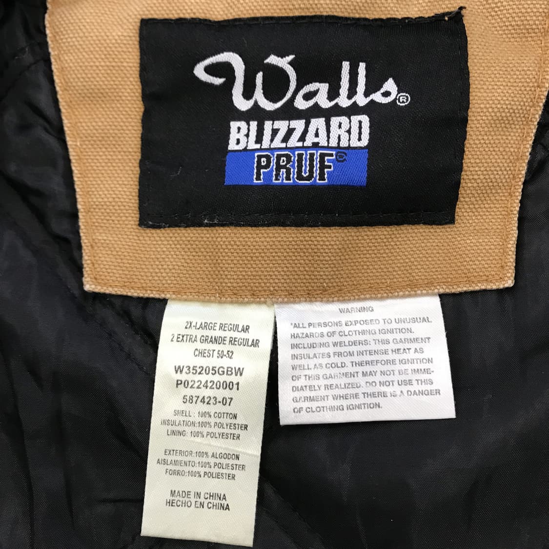 WALLS 월스 USA 누빔 워크자켓 [XXL] 상품이미지5