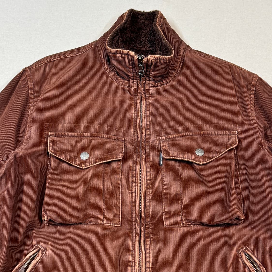 XL) 캘빈클라인 진스 브라운 코듀로이 자켓 상품이미지3