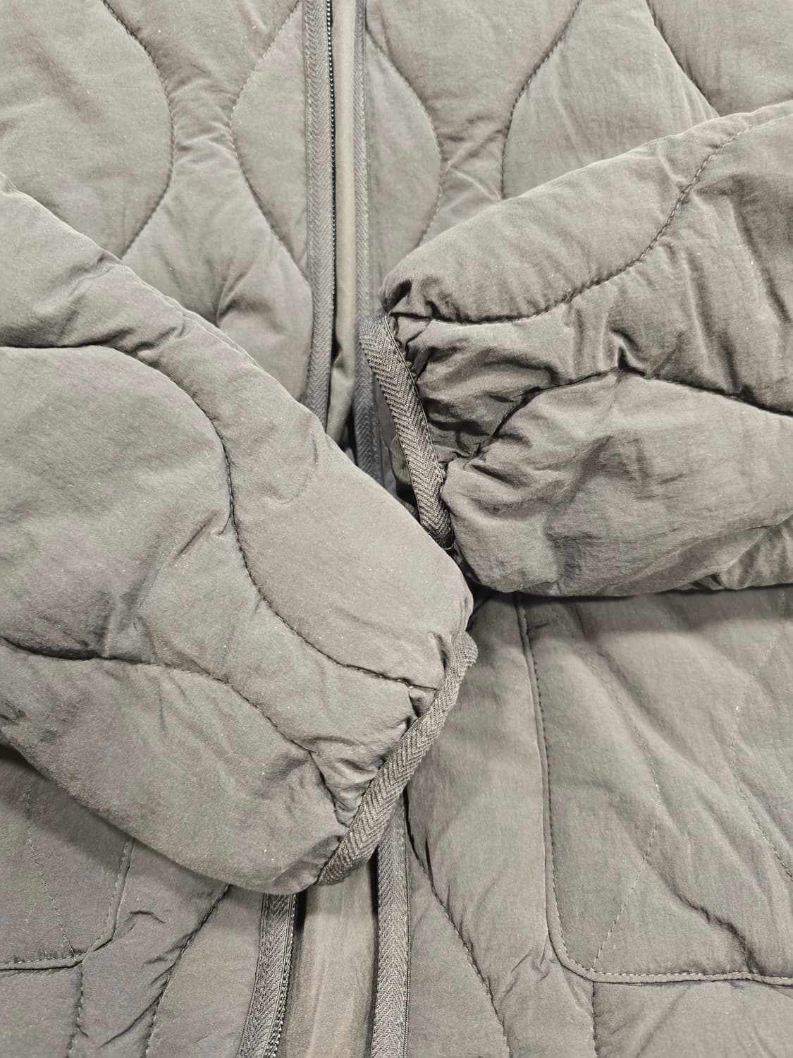 거의새거) 에디바우어 여성 퀼팅 후드 패딩 M(66) 상품이미지5