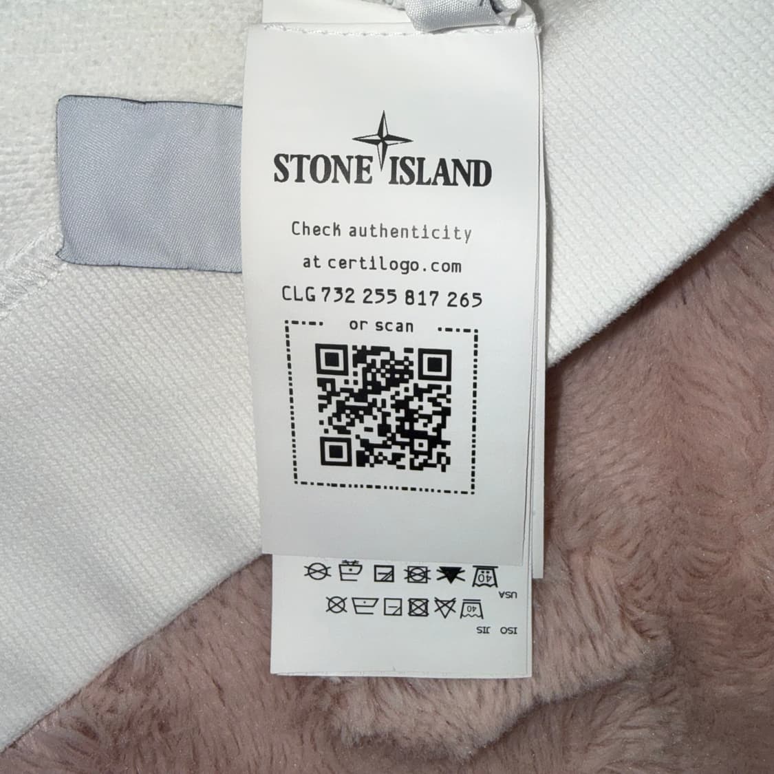 Stone islan  브러쉬드 코튼 플리스 가먼트 다이드 크루넥 맨투맨 상품이미지5