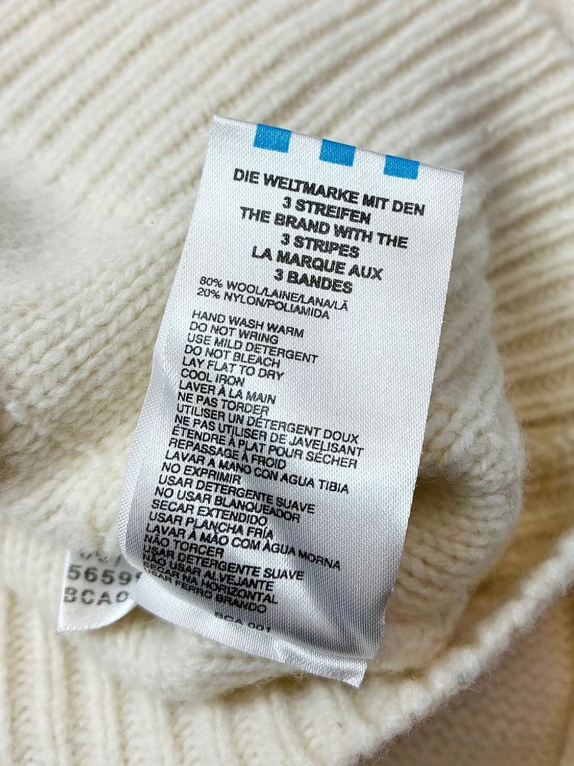 아디다스 05s Y2K 울 크롭 니트 가디건 PN5385 상품이미지8