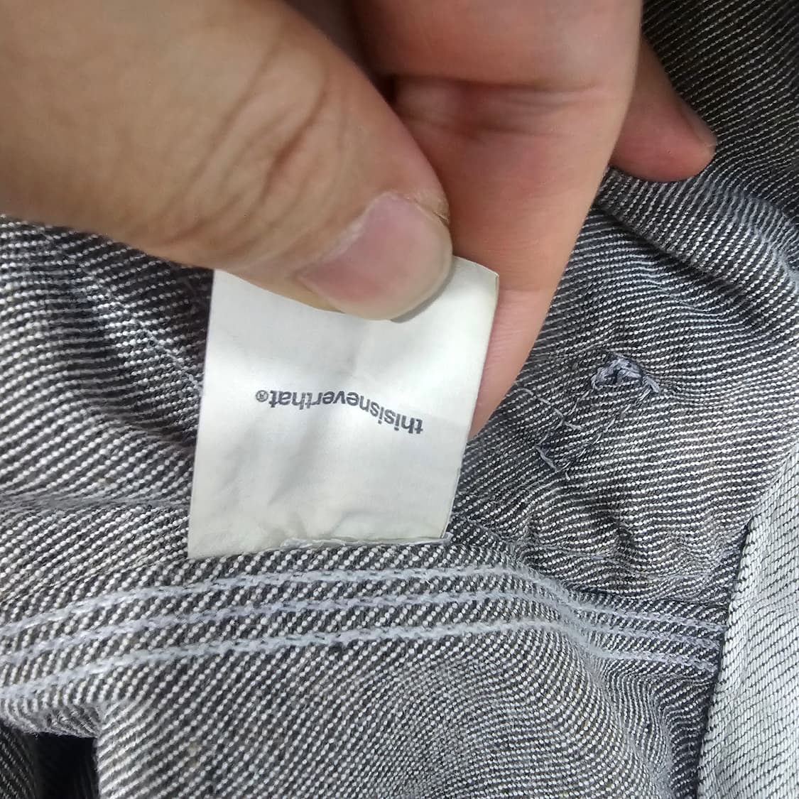 디네댓 코듀로이 트러커 데님자켓 상품이미지7