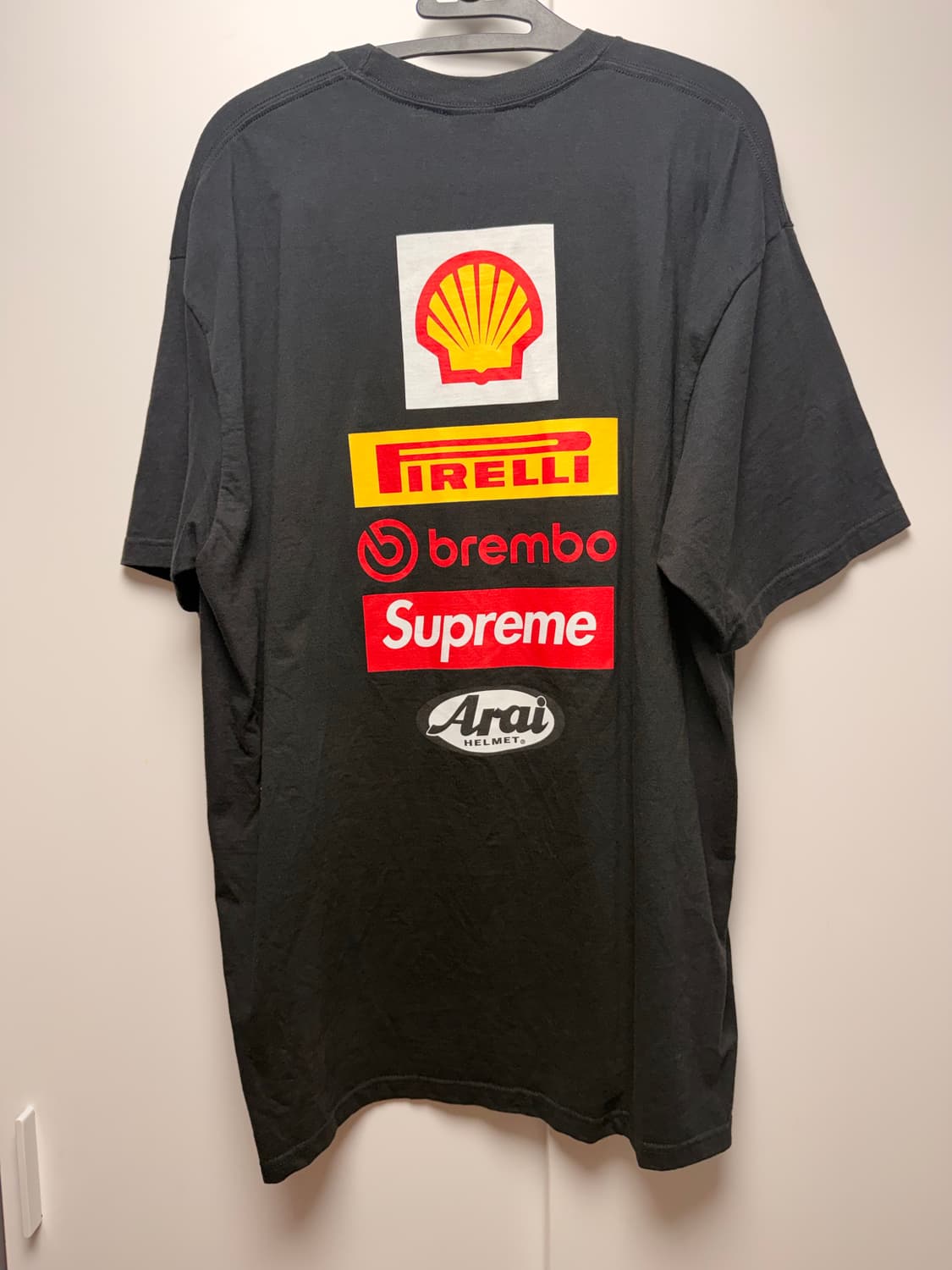 Supreme x Ducati Logos T-Shirt Black XL 상품이미지2