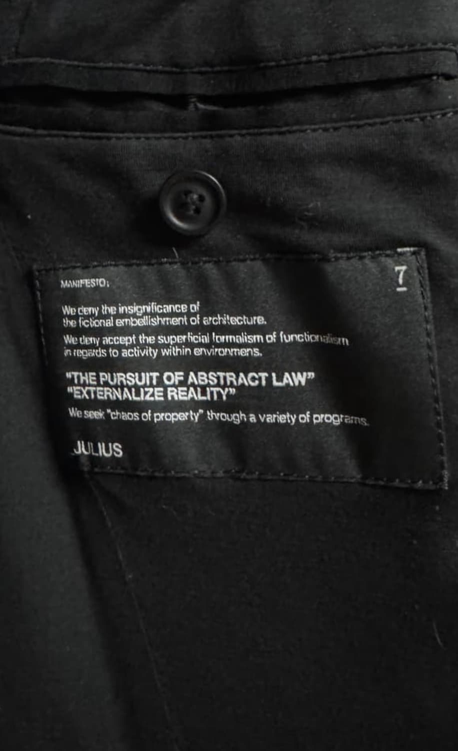 Julius 율리우스 7 조끼 패딩 베스트 1 상품이미지2