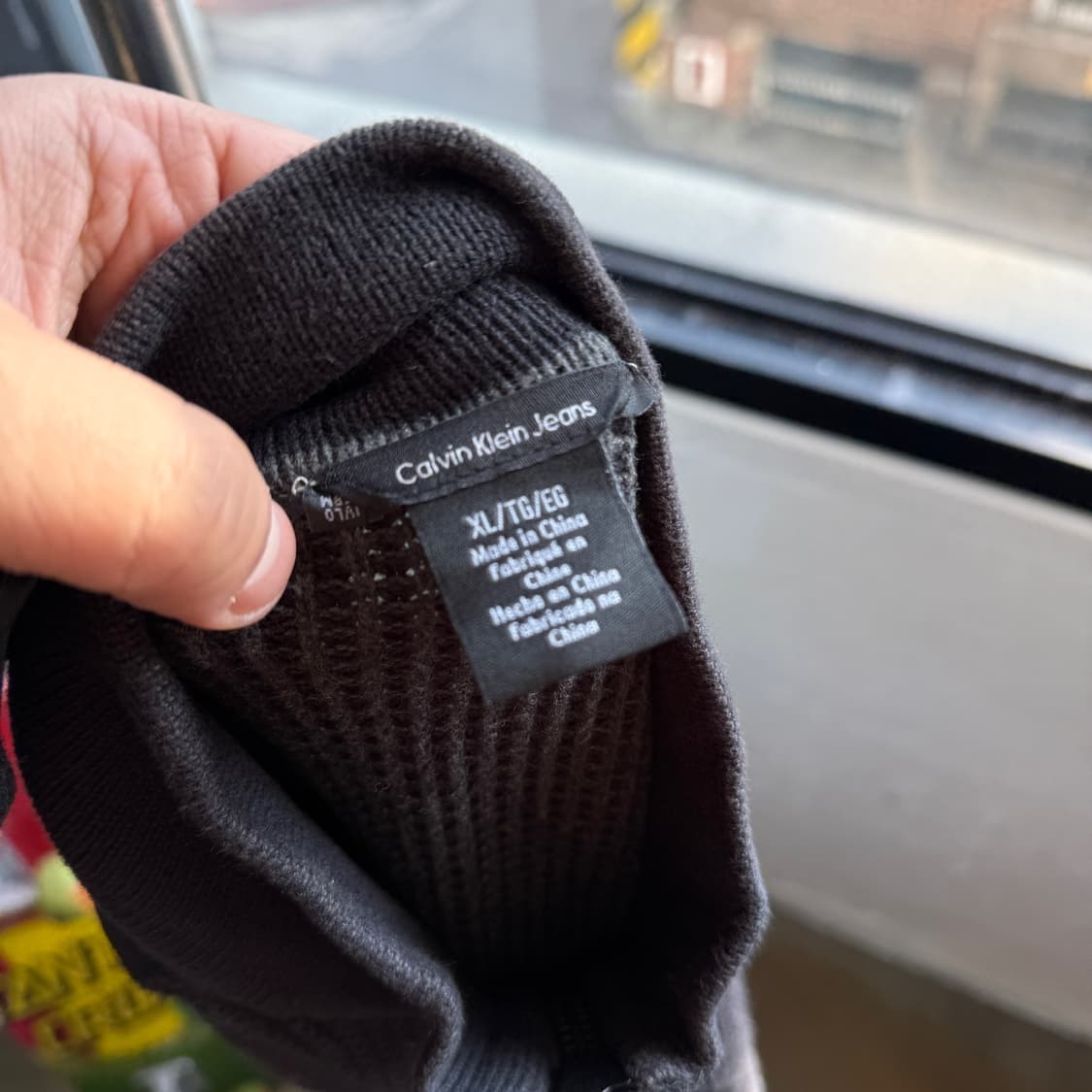 캘빈 클라인 진 코튼 니트 집업 상품이미지7