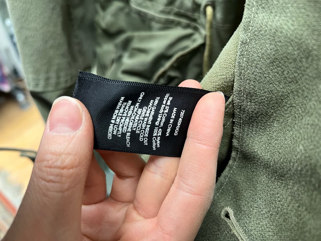 Vintage Polo Ralph Lauren Military Jacke 상품이미지6