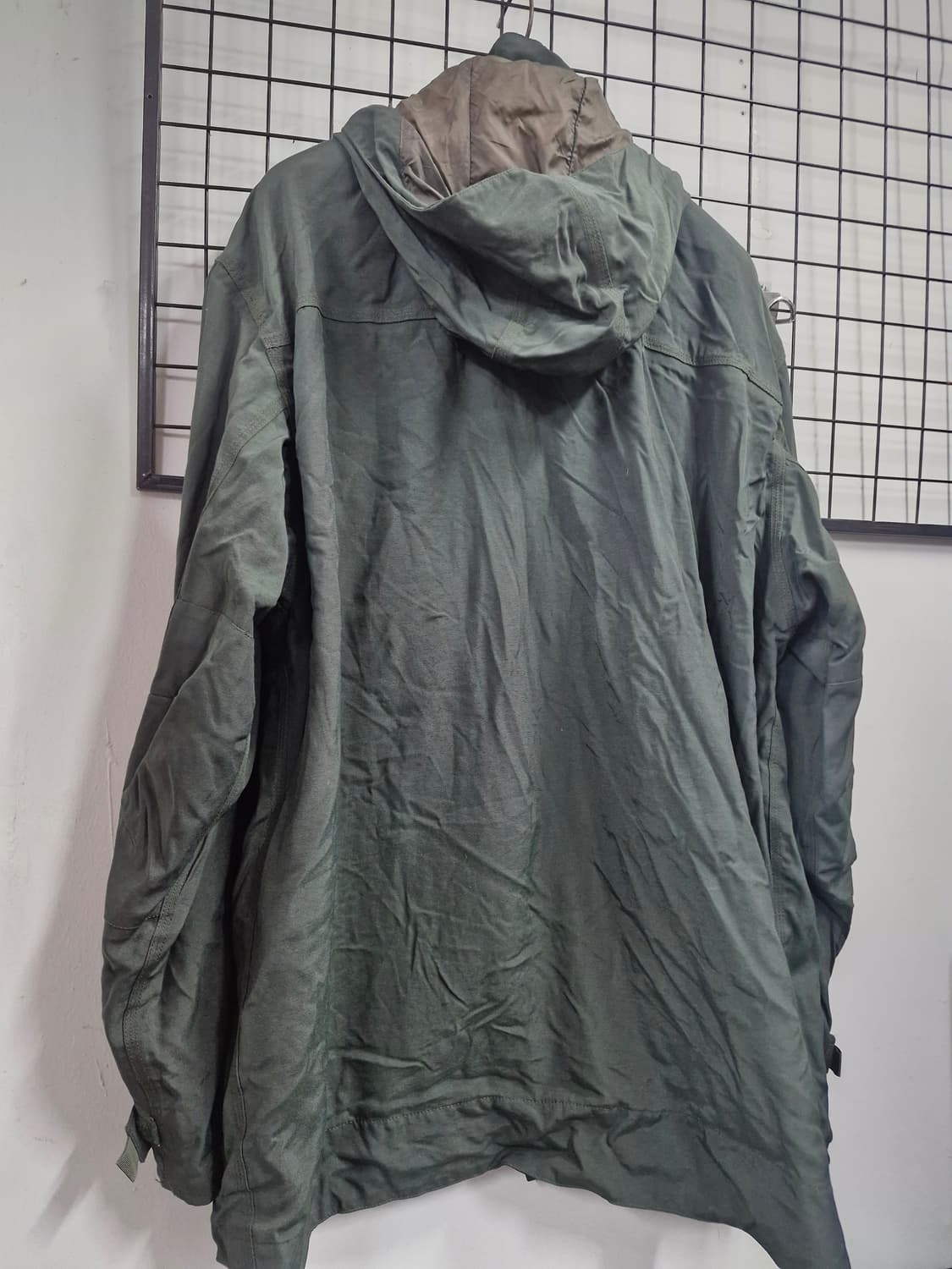 110XXL 칼하트 빈티지 쇼어라인 나일론 바람막이 자켓(짙은녹색) 상품이미지6
