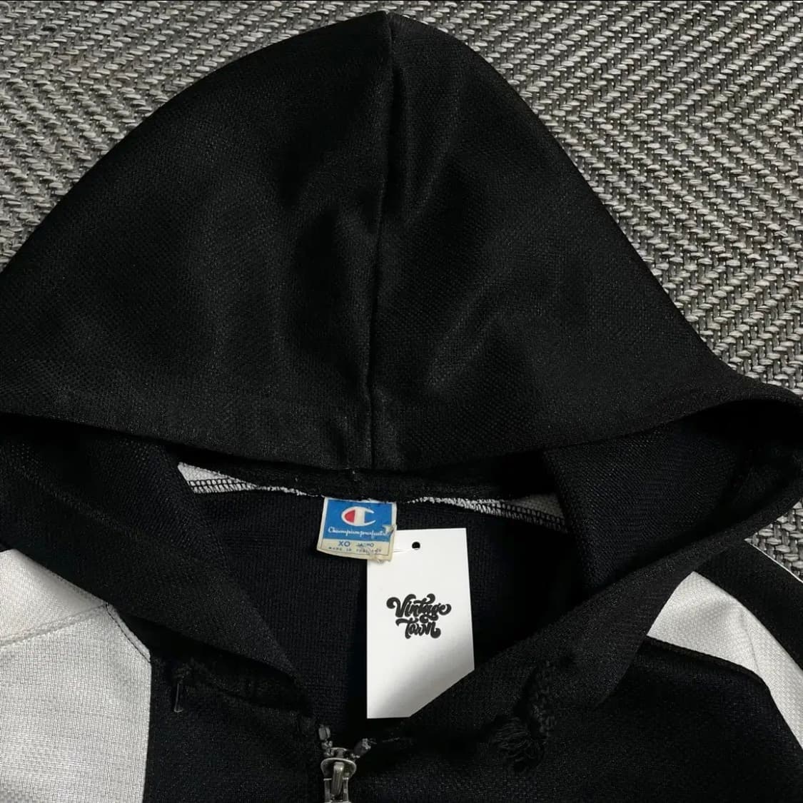 챔피온 올드스쿨 스펠아웃 빅로고 후드 트랙탑o 4975 상품이미지5