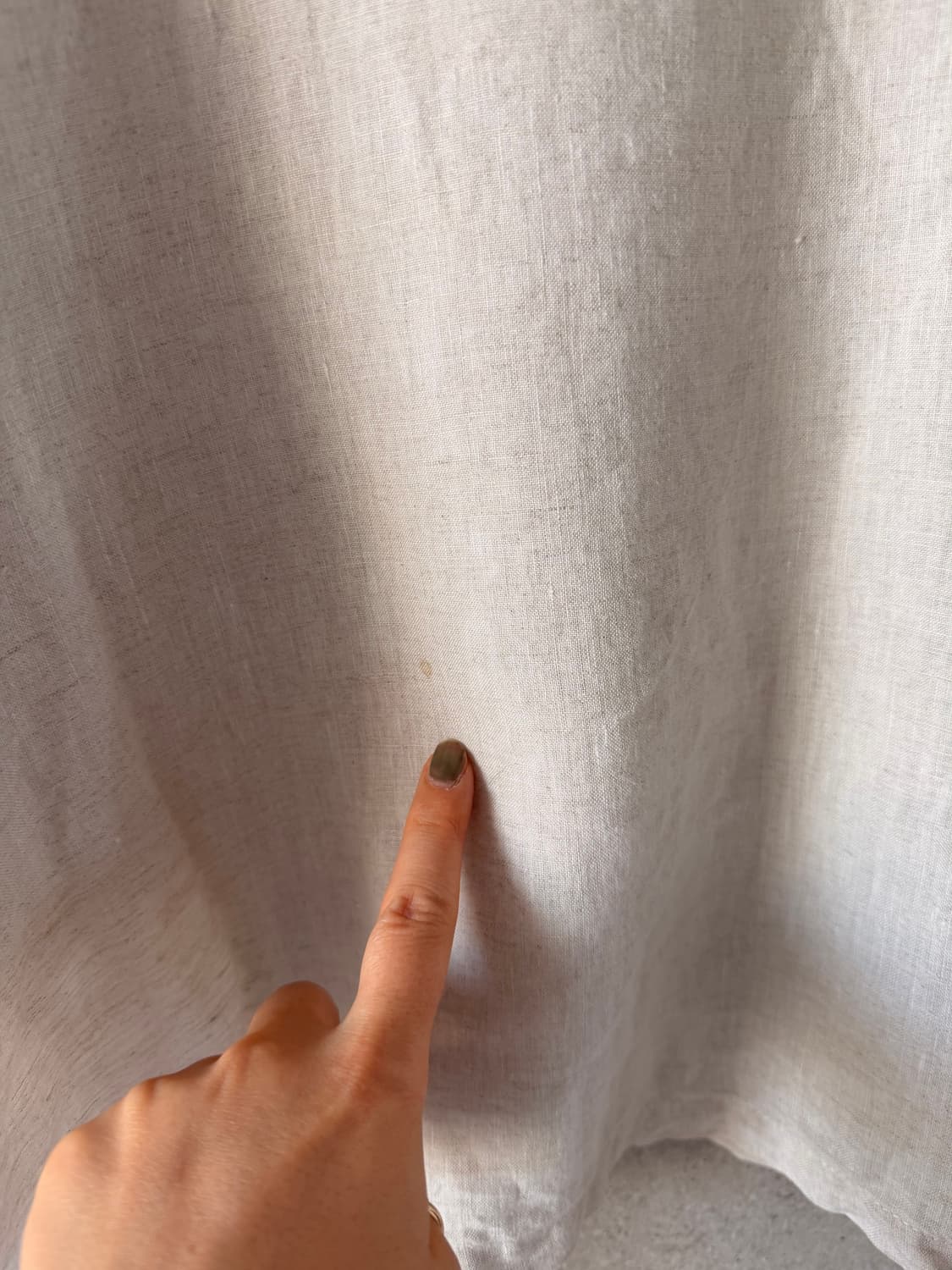 린넨 100 여성 반팔 블라우스 셔츠 루즈핏 오버사이즈 상품이미지4