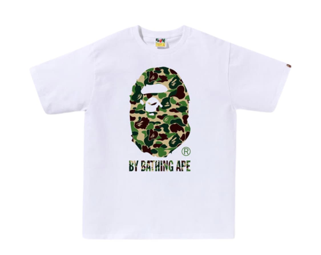 BAPE ABC CAMO BY BATHING APE TEE 베이프 티셔츠 상품이미지1