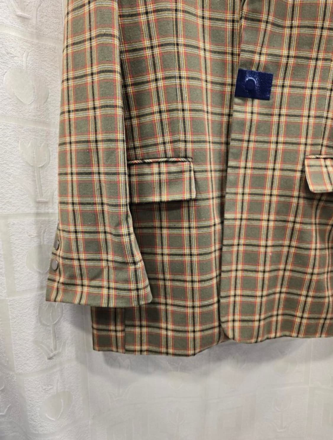 더일마 The Ilma 체크 자켓 프리사이즈 상품이미지4