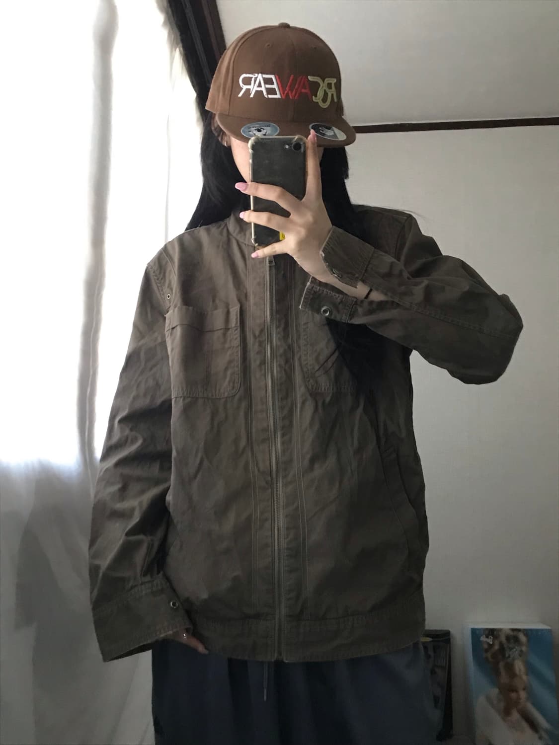 에드윈 브라운 넥버클 자켓 상품이미지3