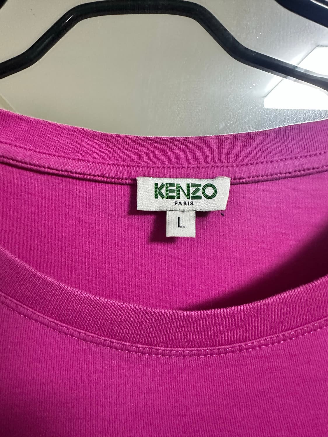 겐조 핑크 타이거 반팔티 L 상품이미지4