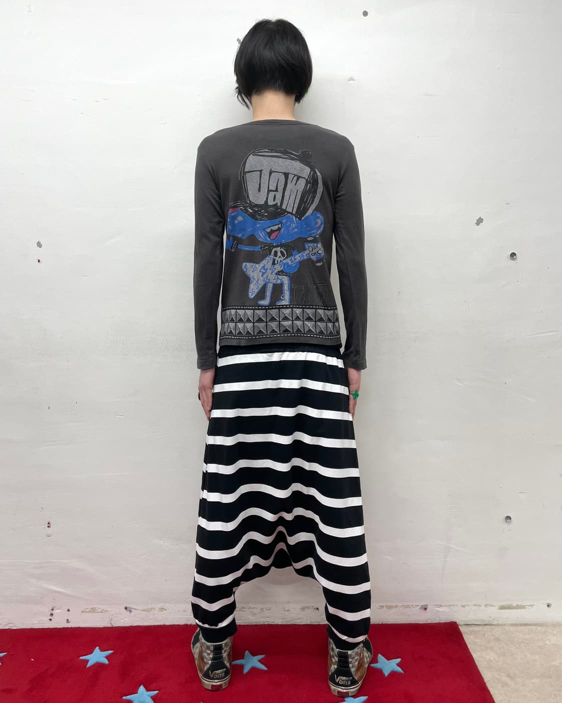 Jam Big Skull Stud Belt T-Shirt 상품이미지6