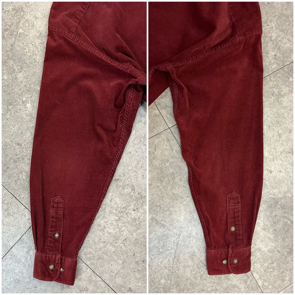 빈폴 코듀로이 셔츠 버건디 95 #csz2729  상품이미지8