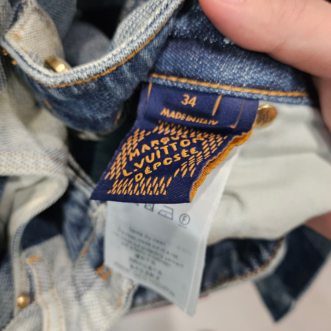 루이비통 퍼렐 다미에 신상 데님 셋업 상품이미지8