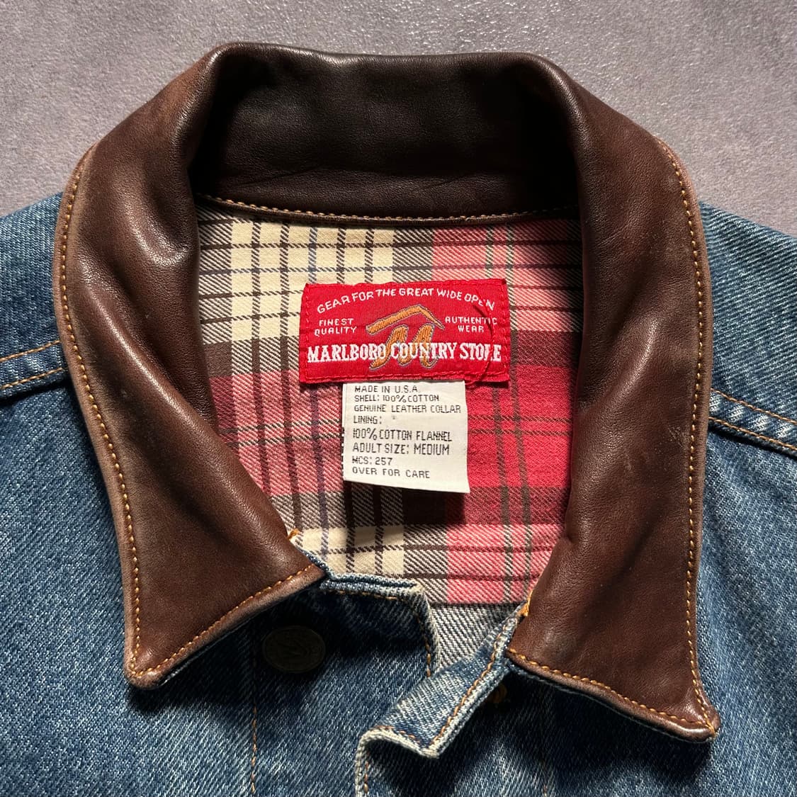 말보로 데님 트러커 자켓 (va.110) 상품이미지3