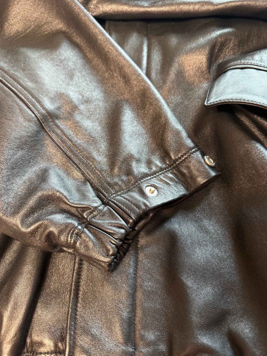 브라운야드 레더 필드 자켓 상품이미지6