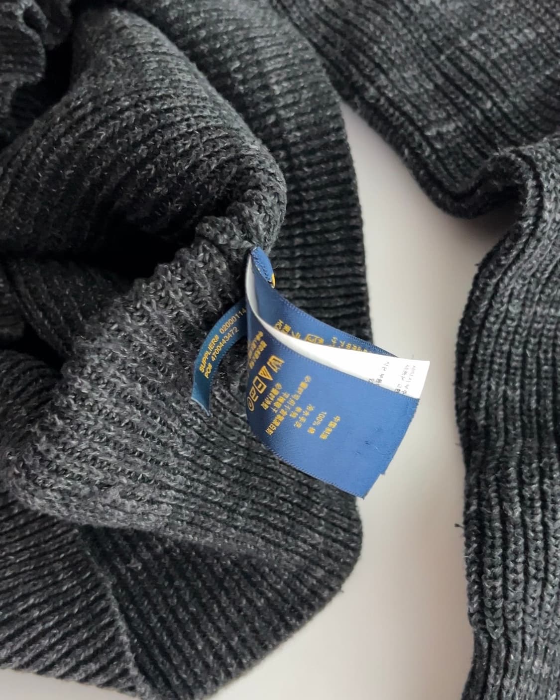 폴로 랄프로렌 숄카라 니트 M 상품이미지4