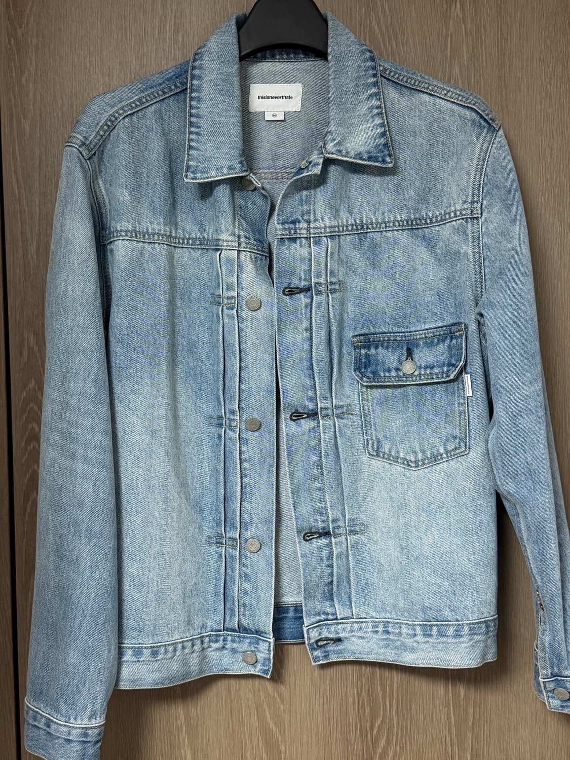 디스이즈네버댓 (디네댓) 데님 트러커 자켓 (청자켓) M 상품이미지1