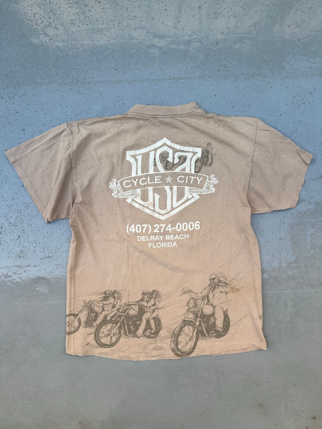 [빈티지] •Vintage Cycle City Tee 상품이미지1