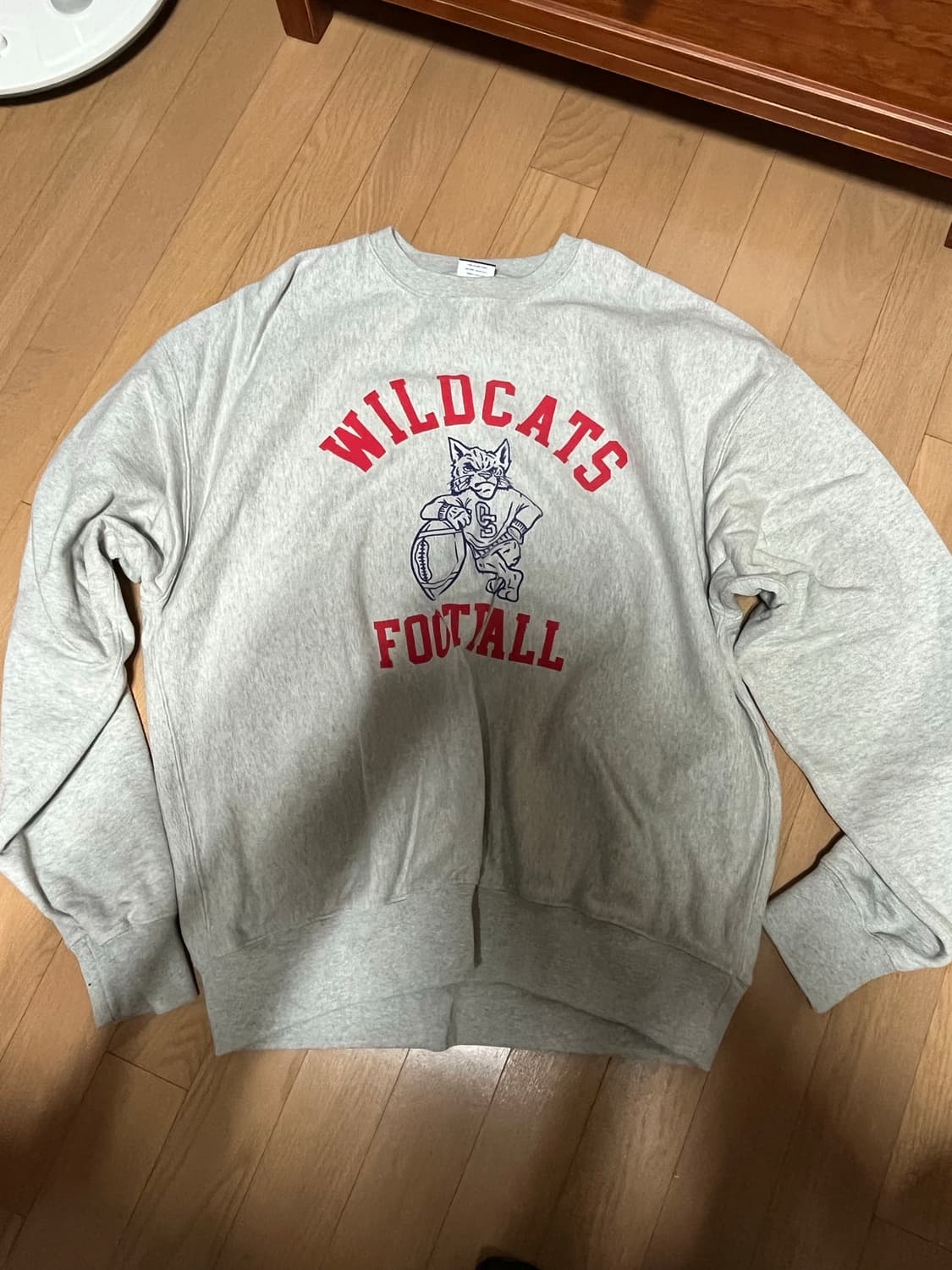 아웃스탠딩 스웻셔츠(맨투맨) 멜란지그레이 상품이미지1