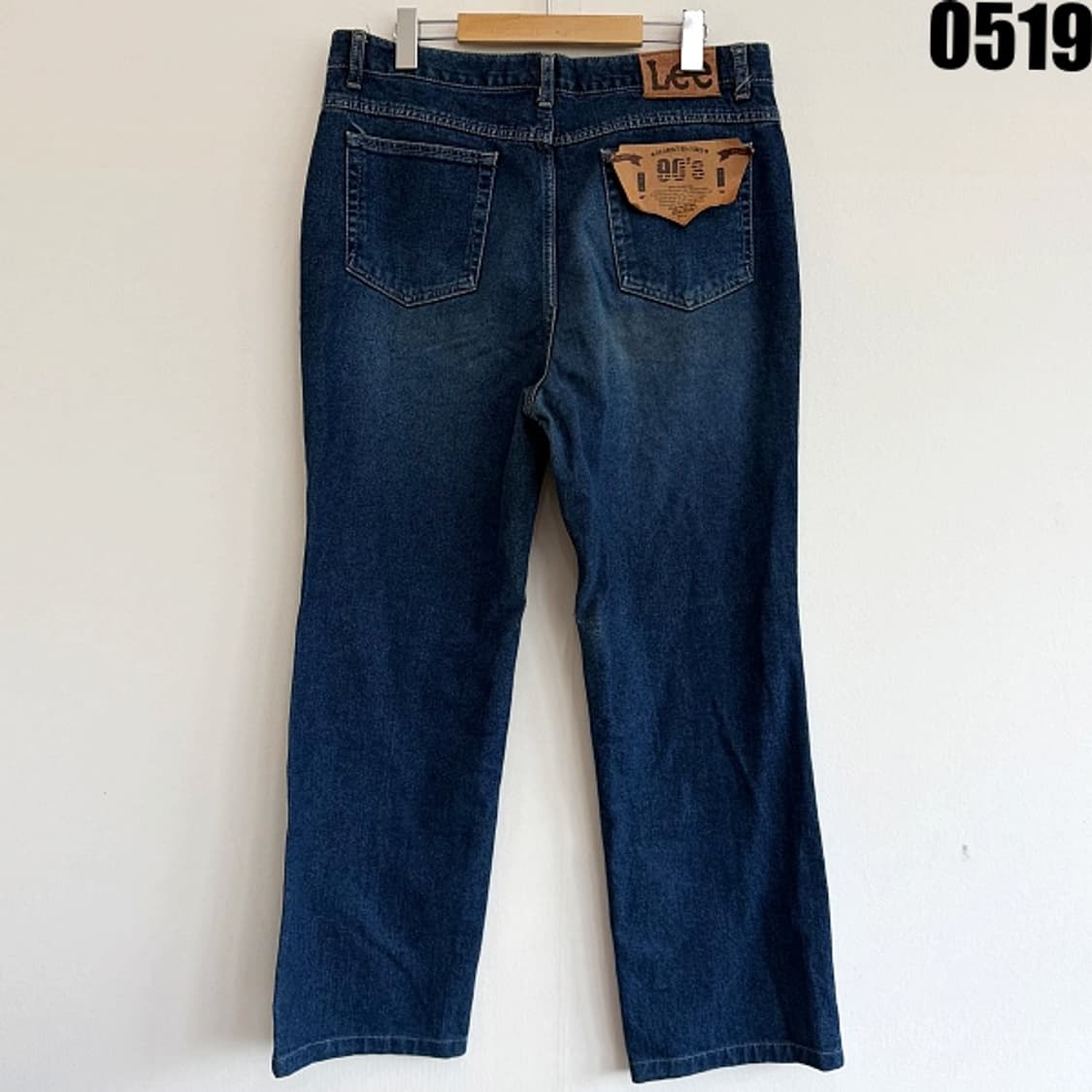 Lee 빈티지 워싱 진청 데님 팬츠 XL 0519 상품이미지6